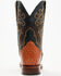 Image #5 - Cody James Men's Exotic Ostrich Western Boots - Broad Square Toe , Cognac, hi-res
