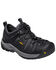 Image #1 - Keen Men's Atlanta Cool II Work Shoes - Steel Toe, Black, hi-res