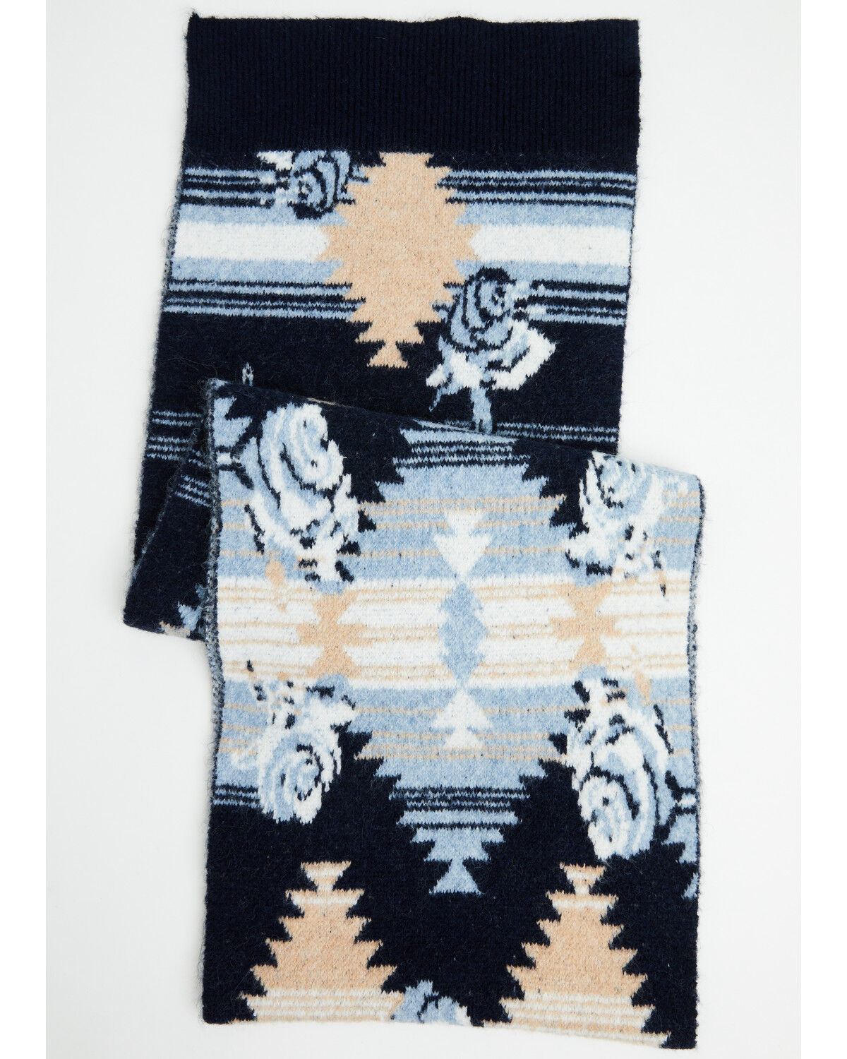 Idyllwind Women's Skyvalley Southwestern Print Scarf, Navy, hi-res