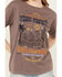 Image #3 - Cleo + Wolf Women's Music Festival Oversized Graphic Tee, Purple, hi-res