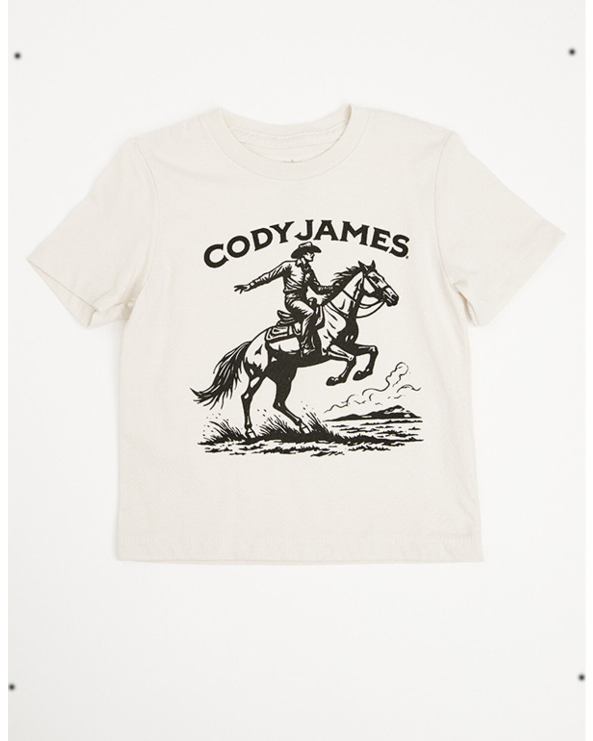 Cody James Toddler Boys' Only Rider Short Sleeve Graphic T-Shirt, Cream, hi-res