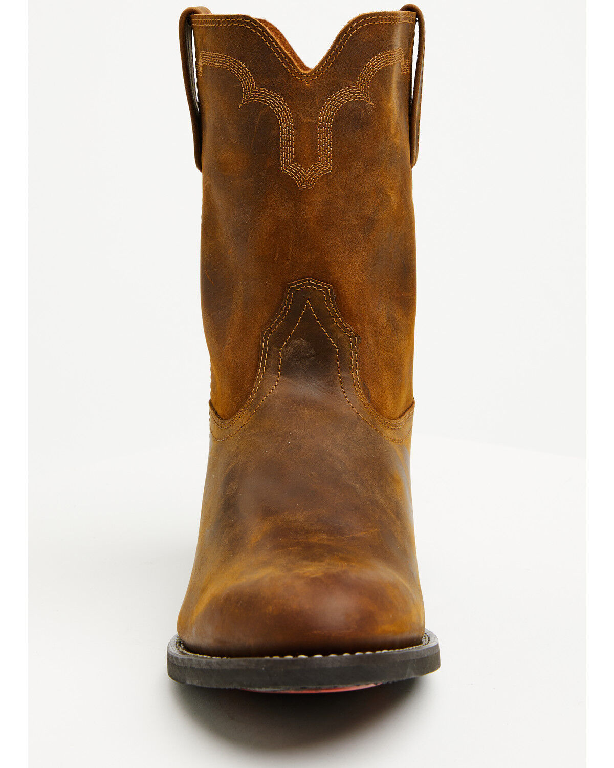 Image #4 - Laredo Men's Bravado Roper Performance Western Boots - Round Toe, Brown, hi-res