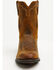 Image #4 - Laredo Men's Bravado Roper Performance Western Boots - Round Toe, Brown, hi-res