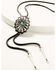 Image #2 - Shyanne Women's Concho Bolo Tie , Silver, hi-res