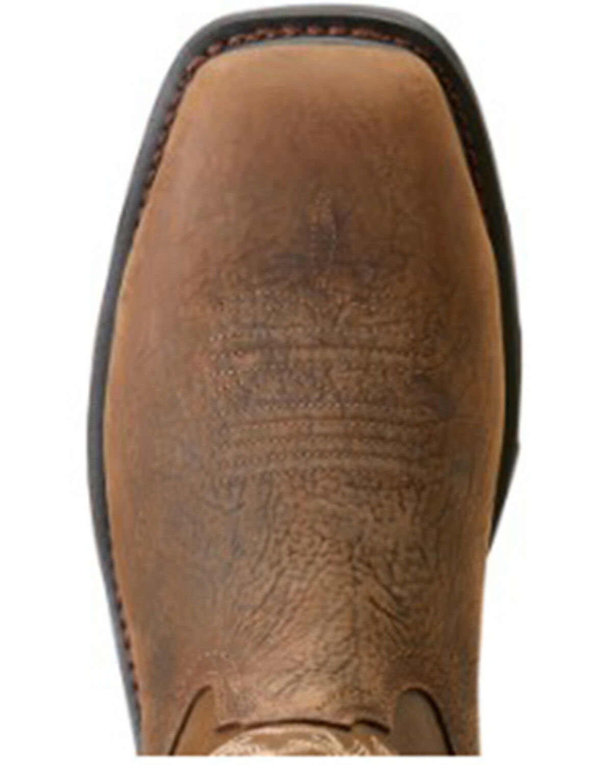 Image #4 - Ariat Men's WorkHog&reg; Waterproof Work Boots - Composite Toe, Brown, hi-res