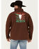 Image #4 - Cowboy Hardware Men's Viva Mexico Skull Softshell Jacket , Rust Copper, hi-res