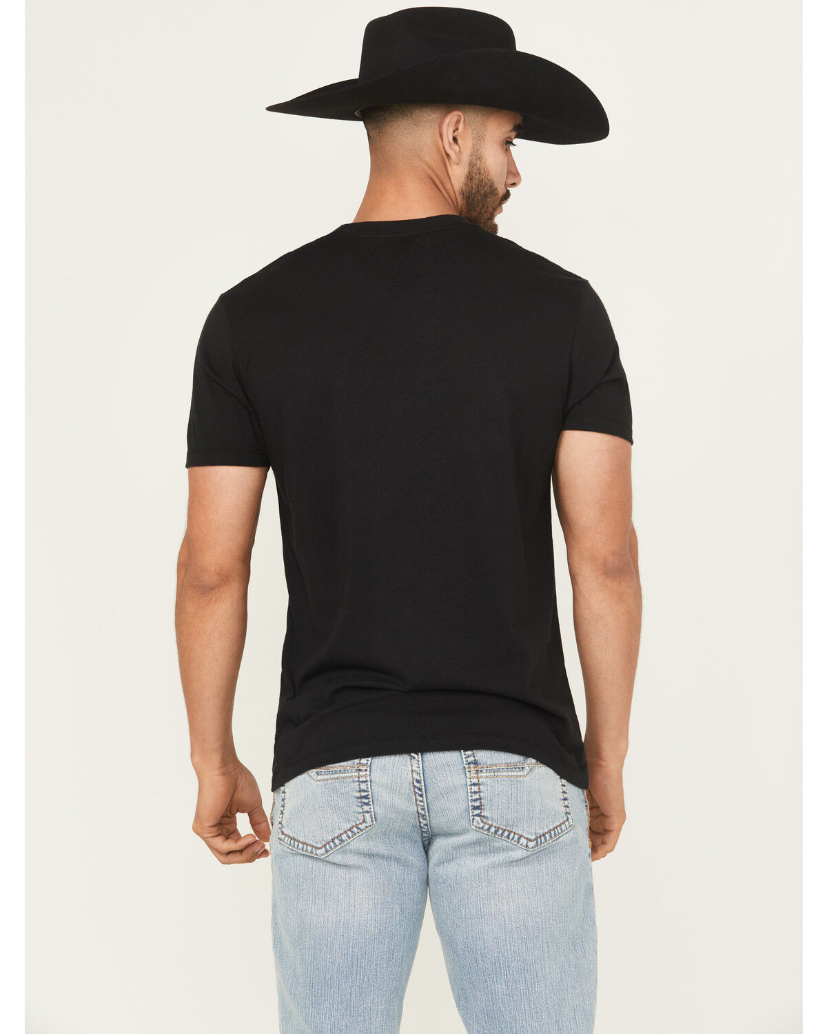 Image #4 - Ariat Men's Boot Barn Exclusive Zapoteco Geo Print Logo Short Sleeve Graphic T-Shirt, Black, hi-res