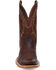 Image #4 - Dan Post Men's Boerne Western Boots - Square Toe, Cognac, hi-res