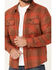 Image #3 - Brixton Men's Bowery Plaid Print Long Sleeve Button-Down Flannel Shirt, Red, hi-res