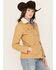 Image #2 - Shyanne Women's Canvas Barn Jacket, Coffee, hi-res