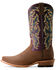 Image #2 - Ariat Men's Futurity Champ Roughout Western Boots - Square Toe, Brown, hi-res