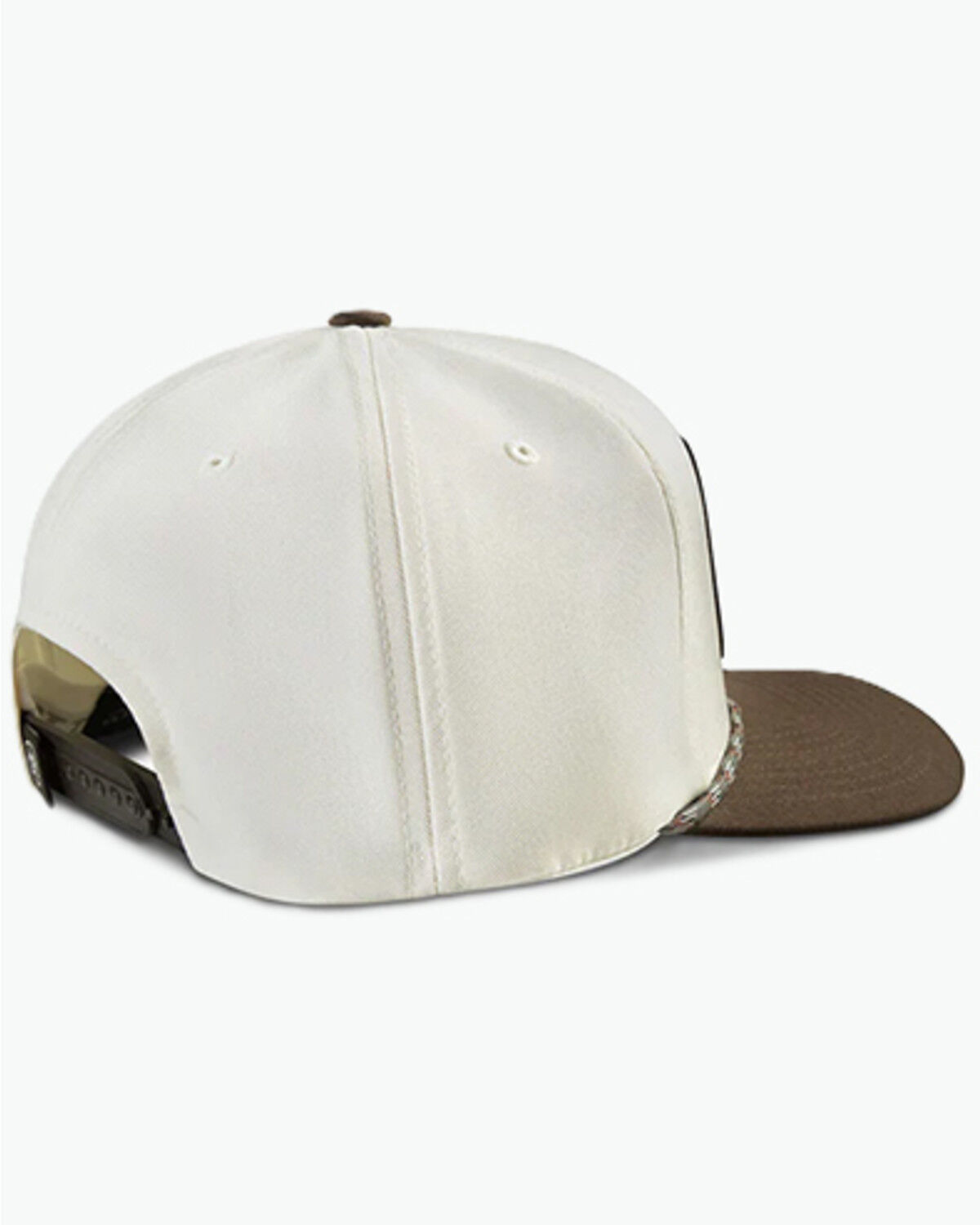 Image #2 - Ariat Men's Desert Patch Ball Cap, Cream/brown, hi-res