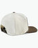 Image #2 - Ariat Men's Desert Patch Ball Cap, Cream/brown, hi-res