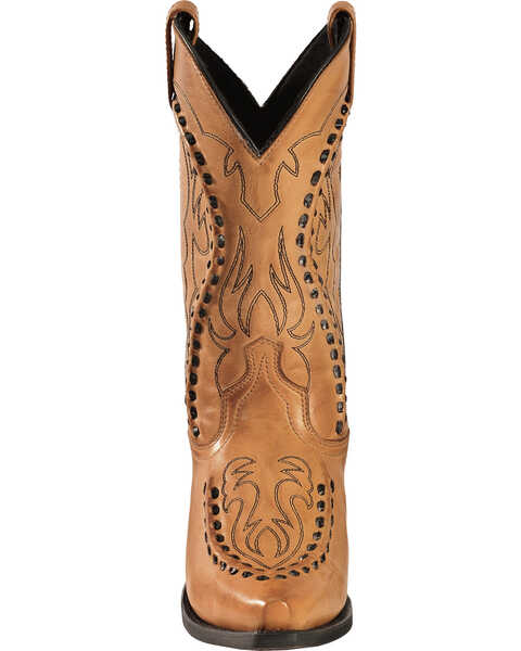 Image #4 - Laredo Men's Laramie Snip Toe Western Boots, Antique Tan, hi-res