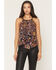 Image #1 - Idyllwind Women's Chateau Embroidered Sleeveless Tank Top, Black, hi-res