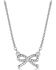 Image #2 - Montana Silversmiths Women's Roped Bow Necklace, Silver, hi-res