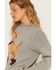 Image #2 - Wishlist Women's Dog Graphic Sweater, Grey, hi-res