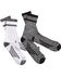 Image #1 - Justin Men's JUSTDRY Half Cushion 2-Pair Socks, Black, hi-res