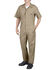 Image #1 - Dickies Short Sleeve Work Coveralls, Khaki, hi-res