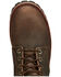 Image #6 - Chippewa Men's Wood Classic 2.0 8" Lace-Up Soft Work Boots - Round Toe , Bark, hi-res