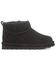 Image #2 - Bearpaw Girls' Shorty Casual Boots - Round Toe , Black, hi-res