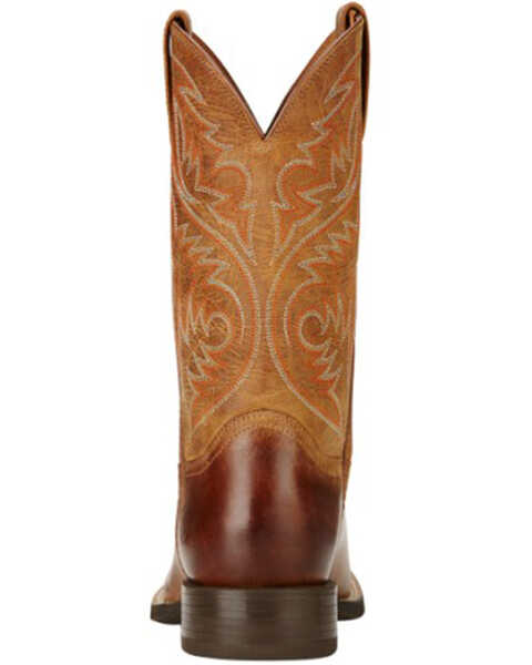 Image #6 - Ariat Men's Sport Herdsman Western Performance Boots - Square Toe, Brown, hi-res