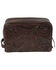 Image #3 - STS Ranchwear By Carroll Men's Westward Double Zip Shave Kit, Chocolate, hi-res