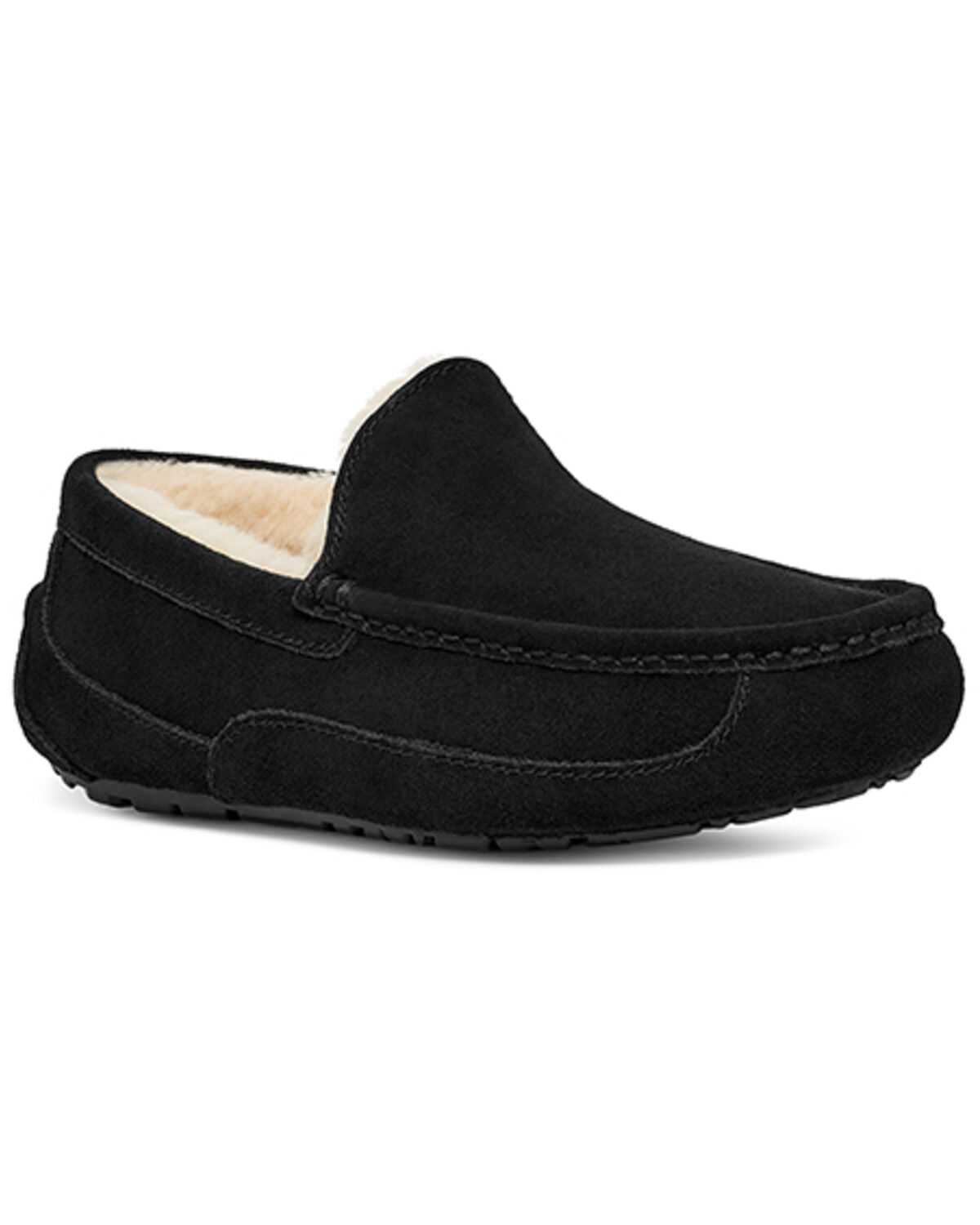 UGG Men's Ascot Slippers, Black, hi-res