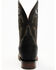 Image #5 - Dan Post Men's 12" Leon Cowboy Certified Western Performance Boots - Broad Square Toe, Black, hi-res