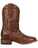 Image #2 - El Dorado Men's Crunch Western Boots - Broad Square Toe, Rust Copper, hi-res