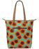 Image #2 - Ariat Women's Sunflower Print Tote, Green, hi-res