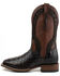 Image #3 - El Dorado Men's American Alligator Exotic Western Boots - Broad Square Toe, Dark Brown, hi-res