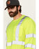 Image #3 - Hawx Men's Reflective Long Sleeve Work T-Shirt, Yellow, hi-res