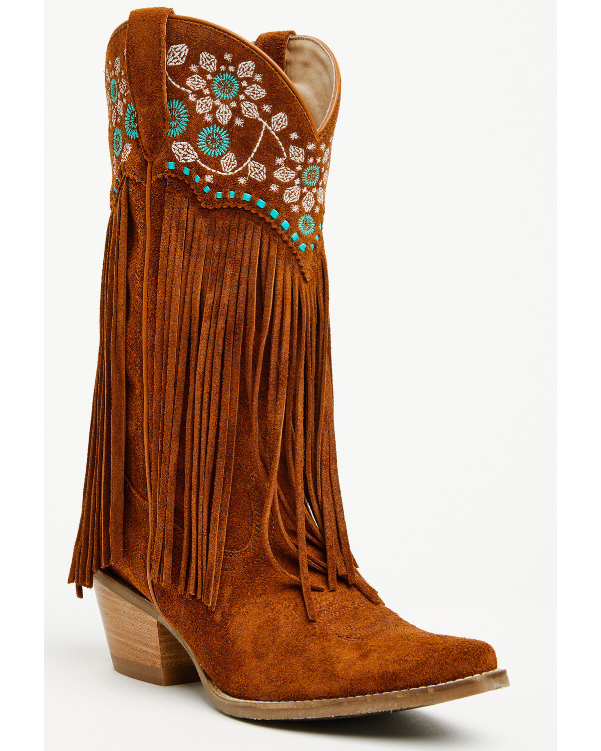 Image #1 - Shyanne Women's Sasha Western Boots - Snip Toe, Cognac, hi-res