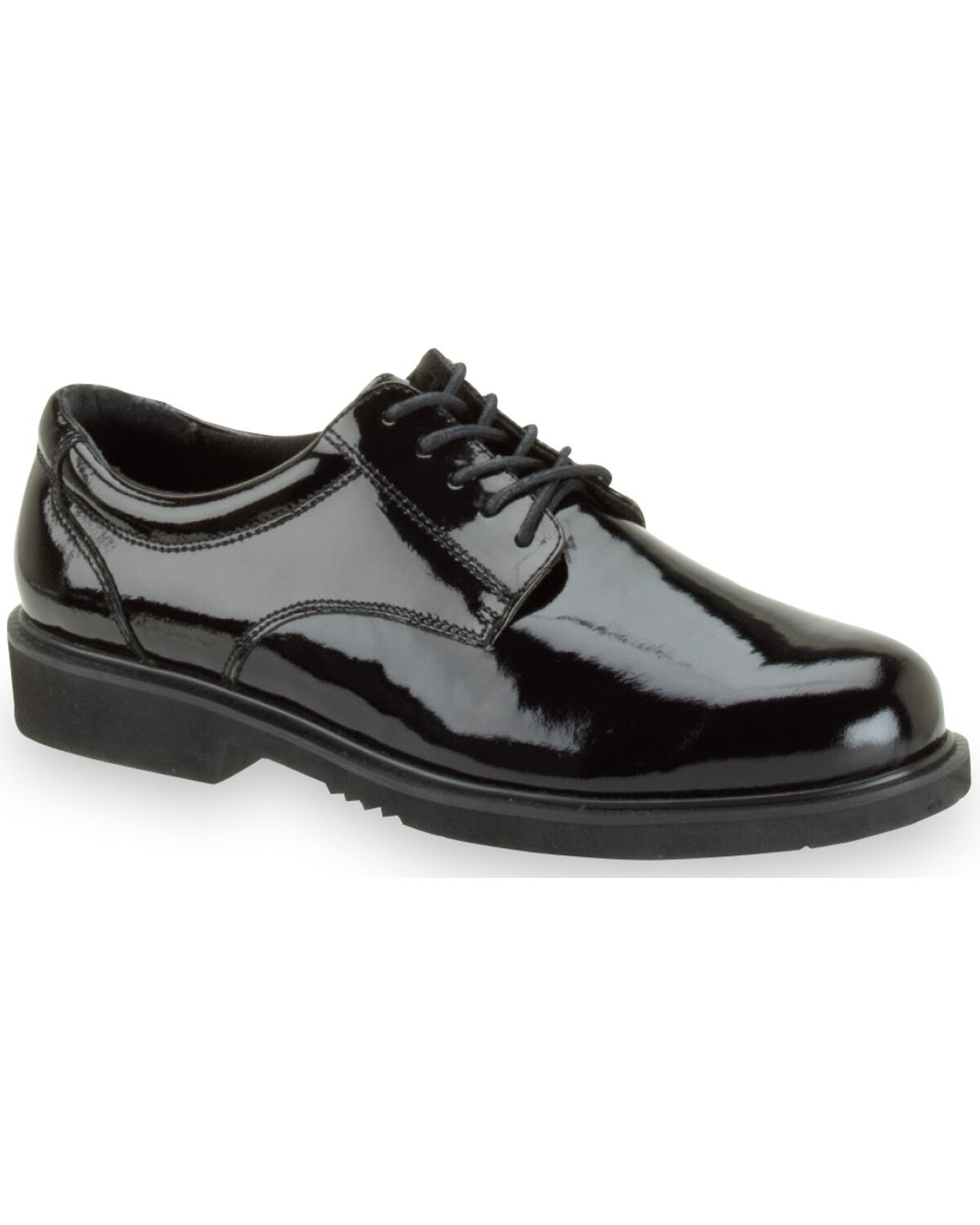 Image #1 - Thorogood Men's Uniform Classics Poromeric Oxfords, Black, hi-res