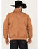 Image #4 - RANK 45® Men's Coolville Softshell Bomber Jacket , Lt Brown, hi-res