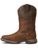Image #2 - Ariat Women&rsquo;s Anthem Patriot Waterproof Western Performance Boots &ndash; Broad Square Toe, Brown, hi-res