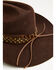 Image #2 - Idyllwind Women's Kennedy Wool Cowboy Hat, Dark Brown, hi-res