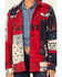 Image #3 - Outback Trading Co Women's Bandana Print Long Sleeve Haley Big Shirt , Red, hi-res