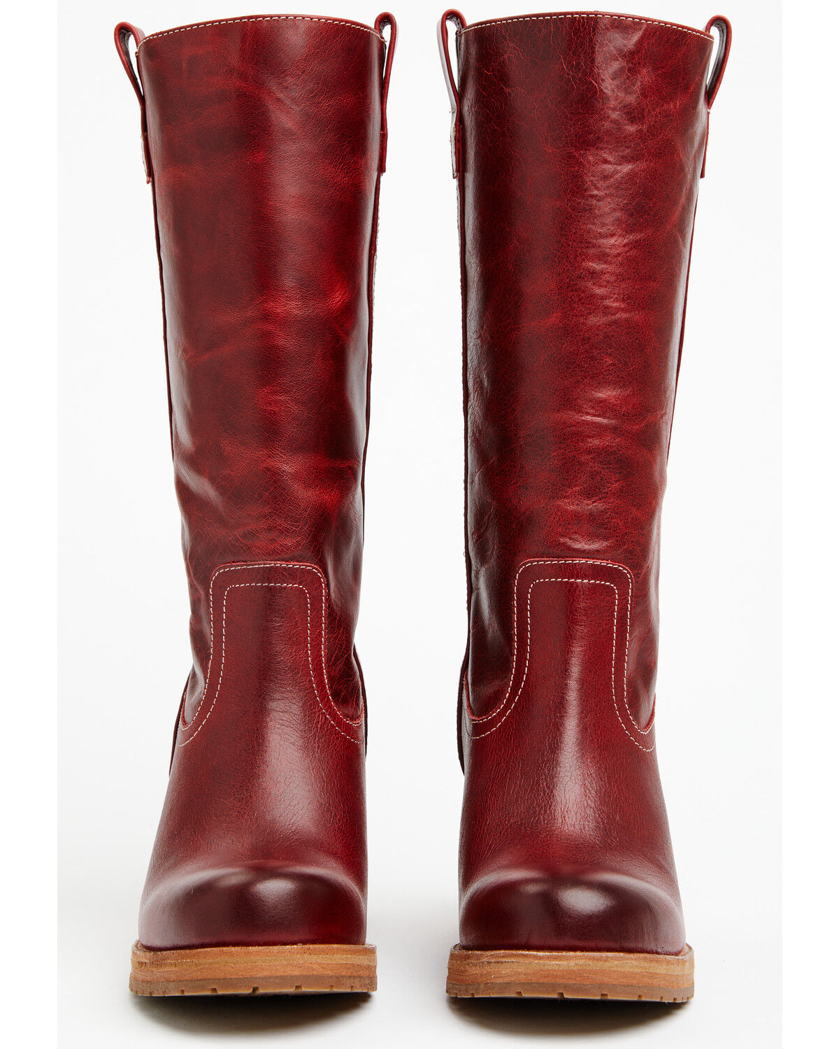 Image #3 - Cleo + Wolf Women's Scout Fashion Boots - Round Toe, Red, hi-res
