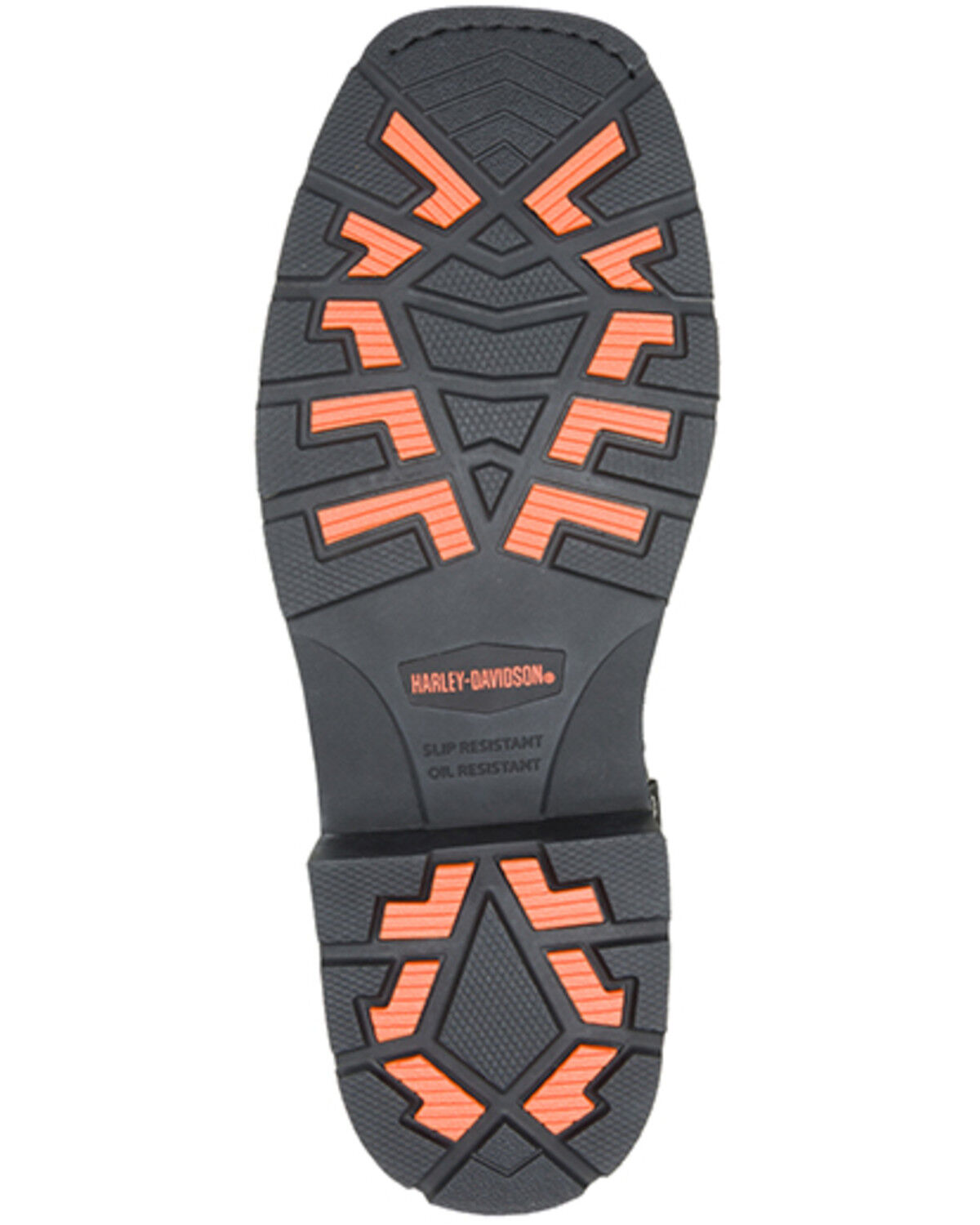 Image #5 - Harley Davidson Men's Altman Harness Motorcycle Boots - Broad Square Toe, Black, hi-res