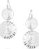 Image #1 - Montana Silversmiths Women's Sundance Concho Earrings , Silver, hi-res