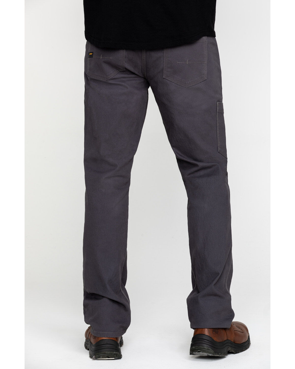 Image #1 - Ariat Men's Gray Rebar M4 Made Tough Durastretch Straight Leg Work Pants - Big, Grey, hi-res