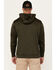 Image #4 - Lucky Brand Workwear Men's Fleece Hooded Sweatshirt, Olive, hi-res