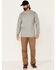 Image #2 - Ariat Men's FR Crew Neck Long Sleeve Shirt, Grey, hi-res