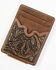 Image #1 - Cody James Men's Brown Leather Money Clip, Brown, hi-res