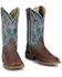 Image #2 - Justin Women's Ashtyn Performance Western Boots - Broad Square Toe, Brown, hi-res