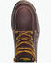 Image #2 - Thorogood Men's 6" American Legacy Moc Work Boots - Nano Composite Toe, Brown, hi-res