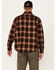 Image #4 - Lucky Brand Workwear Men's River Plaid Print Long Sleeve Button-Down Flannel Work Shirt, Chocolate, hi-res