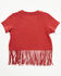 Image #3 - Shyanne Toddler Girls' Can't Be Tamed Fringe Graphic Tee, Brick Red, hi-res